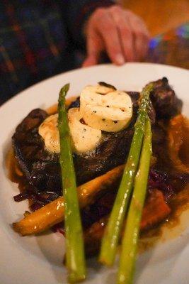 Ribeye with truffle