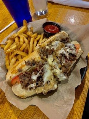 Philly Cheesesteak & Fries