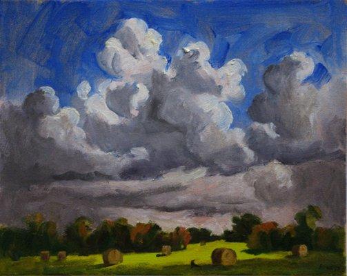 "Early Fall" Oil painting by John Sauers