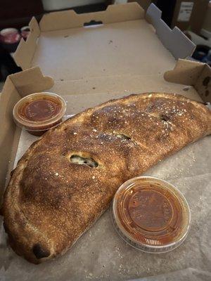 Cheese steak Stromboli