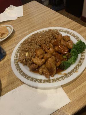 General Tso's Chicken Lunch