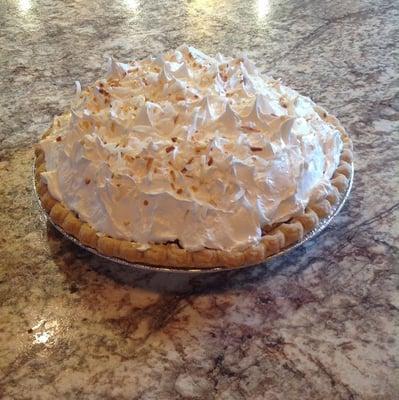 coconut cream pie