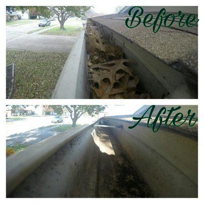 Fall is here. Get your gutters clean for the holidays