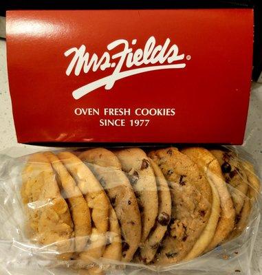 A box of delicious cookies