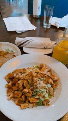 Chopped Salad with chicken