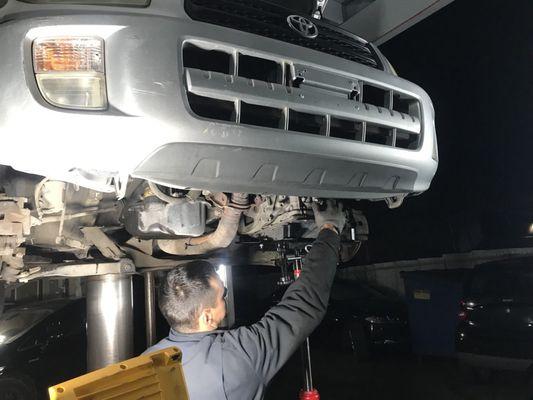 Transmission replacement. We'll work with you - just let us know what you need!