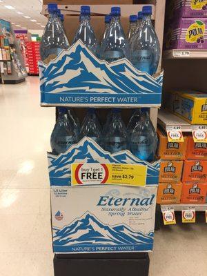 You can find your Eternal Water at Winn Dixie in Zachary