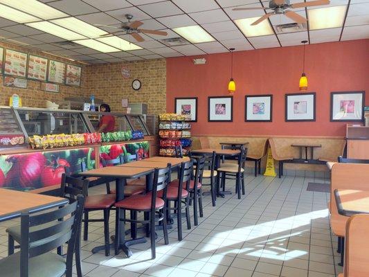 Counter and Dining Area