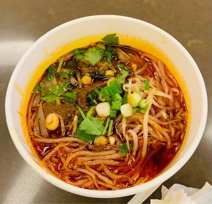 Sichuan Spicy Beef Noodles