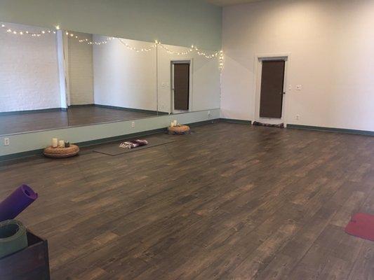 Beautiful, peaceful yoga space. ‍‍