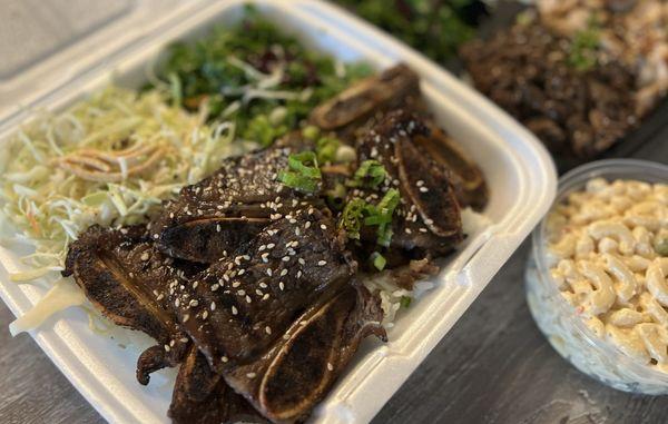 Galbi (Short Ribs) Plate