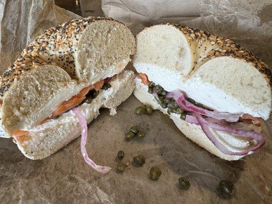 Lox of Love is an awesome bagel!