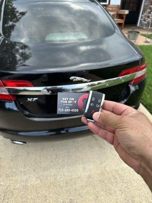 2015 Prox key fob
Jaguar XF