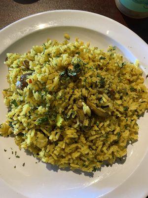 Turmeric rice