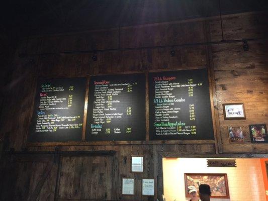 Here is a look at their menu.