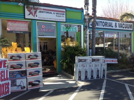 Our store front in Capistrano Beach, California.