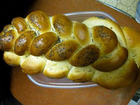 challah (egg bread) I took home