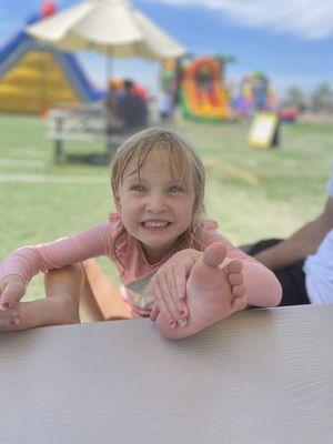 Fun at Inflatable World!