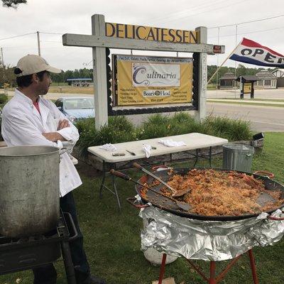 Amazing find outside of Sister Bay! Paella on Sundays!! Amazing. Authentic... in Wisconsin!!