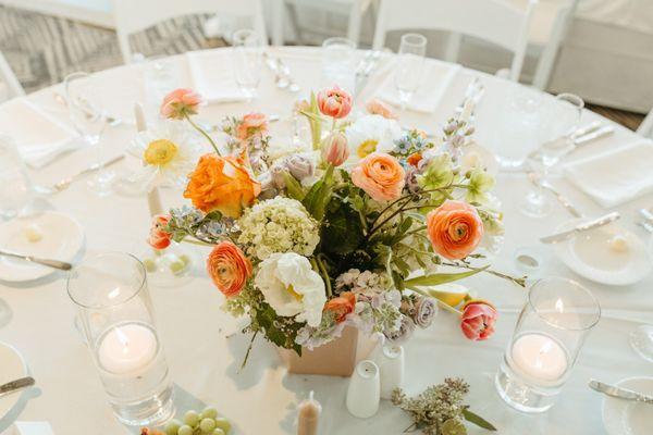 A beautiful table arrangement!