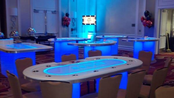 LED Casino Tables