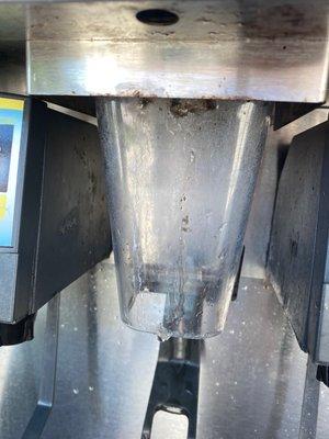 Mold on ice dispenser