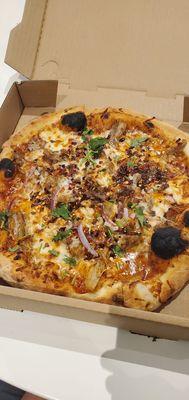 Bbq chicken pizza