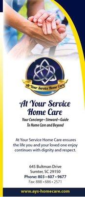 At Your Service Home Care