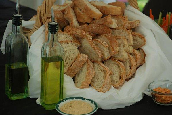 Portuguese Homestyle Bread: Hard crusted bread with open crumb (the crumb is the inside, soft part of the bread).