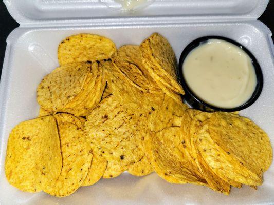 Chips & queso (to go)