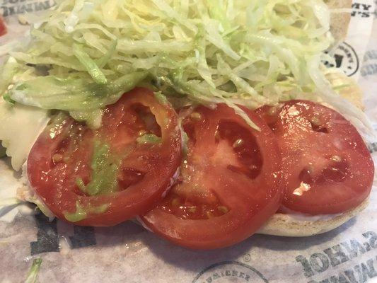 Red, ripe tomatoes