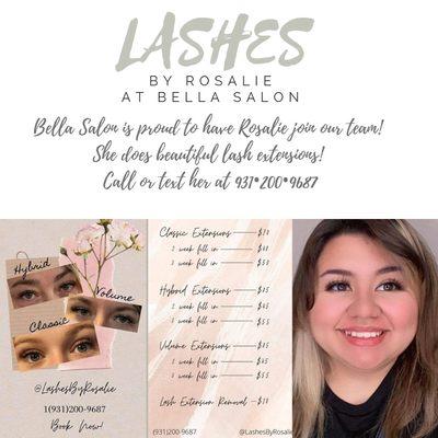 Lashes by Rosalie