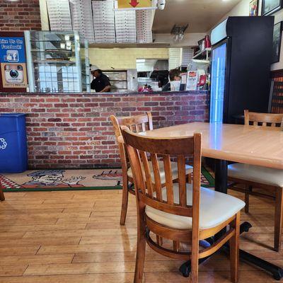 View into the kitchen