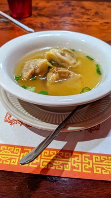 Wonton soup - so good!