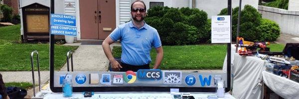 Our head technician Marc at Pennington Day!