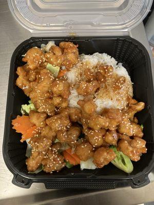 Orange chicken