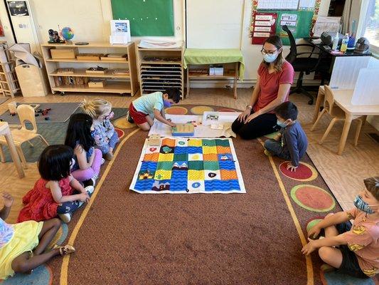 Teaching our kids the basics of coding with our robot