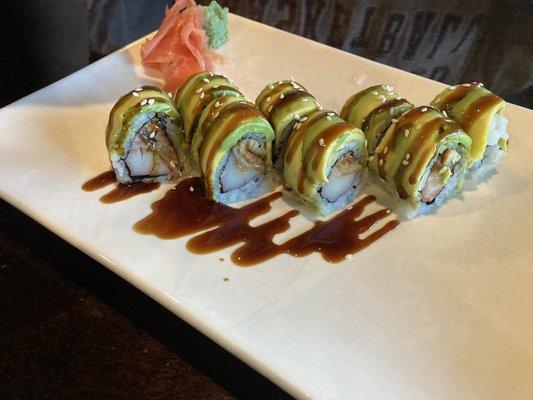 Black Dragon Sushi Roll