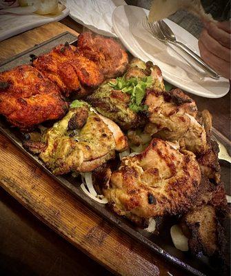 Anmol Platter 3 Chicken Boti Mutton Chops Chicken Tikka Malai Boti