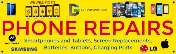 Phone and tablet repairs