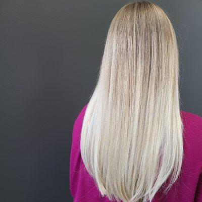 Blonde balayage