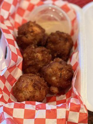 Lobster Hush Puppies