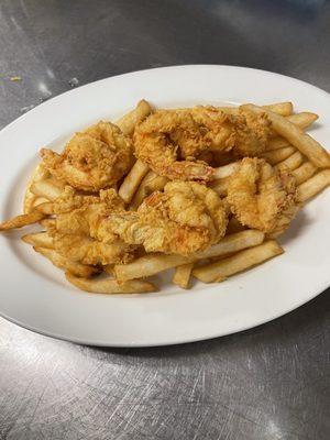 Their jumbo Fried shrimp.