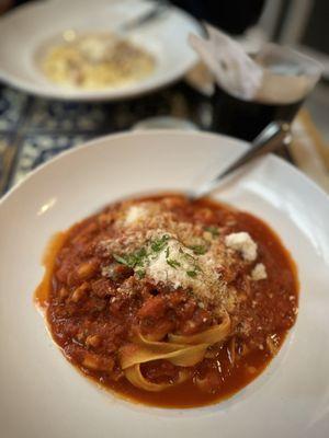 Fettuccine Amatriciana