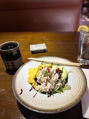 Crab and avocado salad. Great !