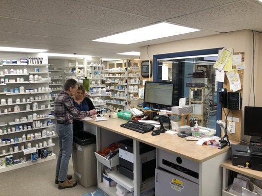 Full Service Retail Pharmacy,  participating with Most Insurance plans