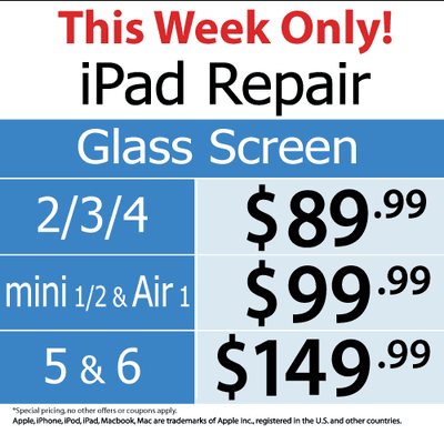 Sweet Memory iPad Repair