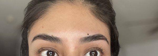 Threaded Eyebrows