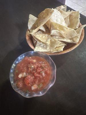 Wow this salsa I could eat alone!!