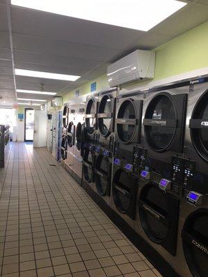 Clean and organized Dryers